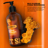 Alaskan Wild Harvested Chaga Concentrate, Full Spectrum Adaptogenic Mushrooms Extract, 12 oz