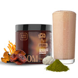 Chocolate Vegan Pea Protein Powder, with Pumpkin Seed Protein & Ceremonial Japanese Matcha, 8.6 oz