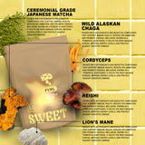 Vanilla Vegan Pea Protein Powder, with Pumpkin Seed Protein & Ceremonial Japanese Matcha, 37 oz